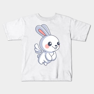 Bunny angel cartoon Kids T-Shirt